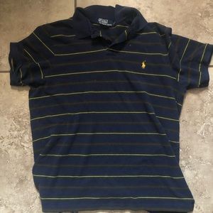 Stripped Polo button shirt